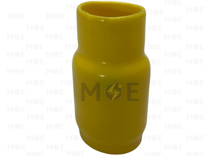 SEC Vinyl Wire End Cap Yellow 185mm | HP-V185 | جلدة كوس اصفر