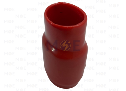 SEC Vinyl Wire End Cap Red 185mm | HP-V185 | جلدة كوس احمر
