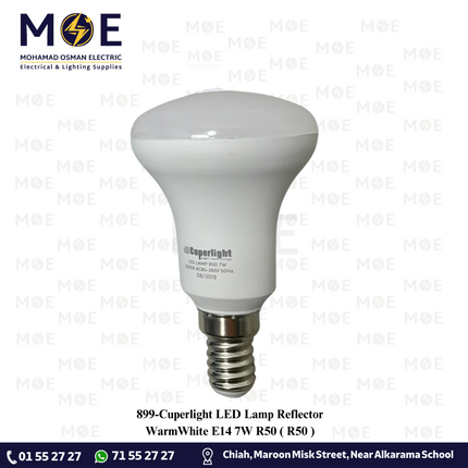 Cuperlight LED Lamp Reflector WarmWhite E14 7W R50 | R50