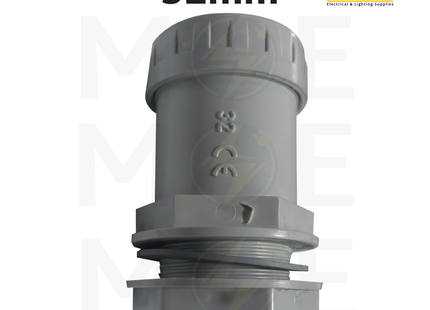 Elettrocanali IP66 Cable Gland / Box joint for PVC Pipe / tube / Rigid Conduit Gray 32mm | BS32 | برس اتوب للتيب رمادي