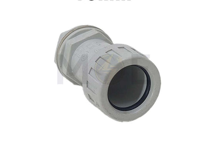 Elettrocanali IP66 Cable Gland / Box joint for PVC Pipe / tube / Rigid Conduit Gray 16mm | BS16