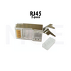 Dintek Network Plug Crimp Connector Fully Shielded Transparent CAT6 & CAT7 RJ45 8P8C | 1501-88046