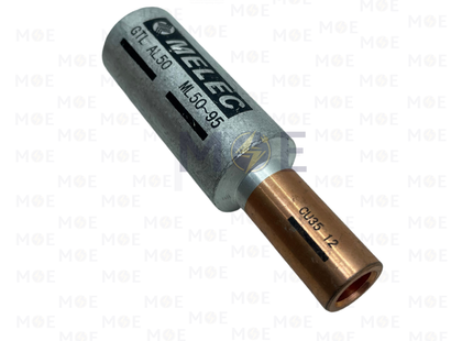 Melec GTL Bimetal Aluminum Copper Cable Connector 50mm/35mm | GTL-AL50/CU35 | كوس وصل المنيوم نحاس