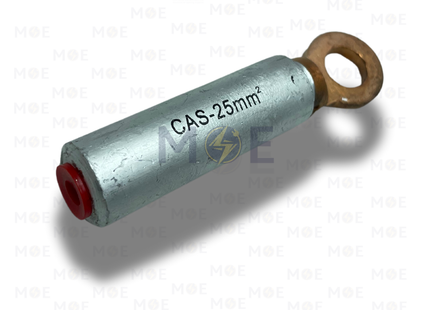 Cuper CAS Aluminum Cable Lug 25mm/12 | CAS25mm | كوس كبس المنيوم نحاس