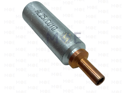 Bimetal GTL Bimetal Aluminum Copper Cable Connector 25mm/10mm | GTL-AL25-CU10 | كوس وصل المنيوم نحاس