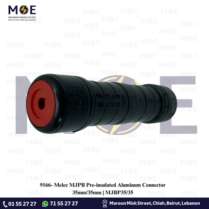 Melec MJPB Pre-insulated Aluminum Connector 35mm/35mm | MJBP35/35