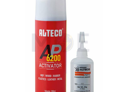 ALTECO MDF Kit BEST Activator + Glue (40g + 200ml) | AP 6200