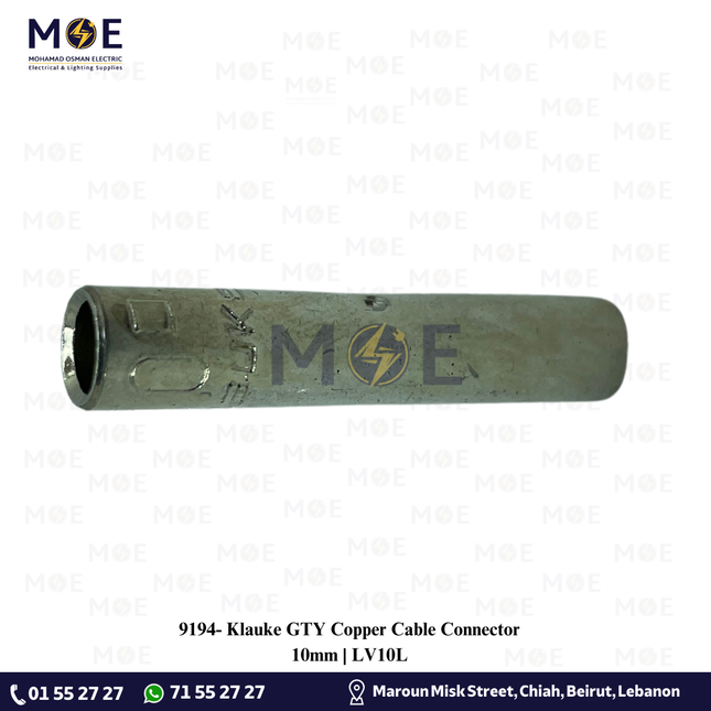 Klauke GTY Copper Cable Connector 10mm | LV10L