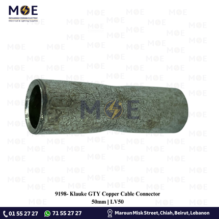 Klauke GTY Copper Cable Connector 50mm | LV50