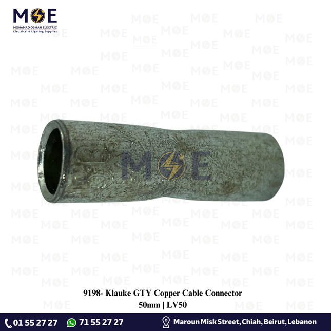 Klauke GTY Copper Cable Connector 50mm | LV50