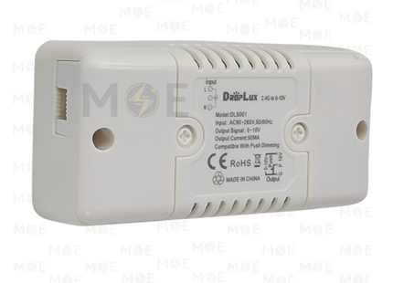 DropLux LED Driver for strip LED Compatible with Push dimming function 220VAC Output 0-10V DC signal 50mA | DLS001 | ترانس ليد لحبل الليد ستريب ليد