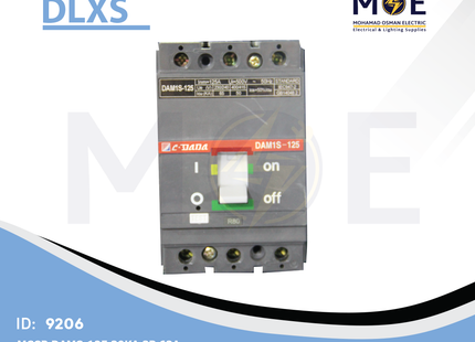 DLXS MCCB DAMS-125 30kA 3P 63A | DX-125063 | دجنتور صناعي ثلاثة فاز