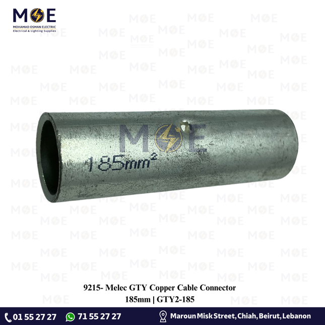 Melec GTY Copper Cable Connector 185mm | GTY2-185