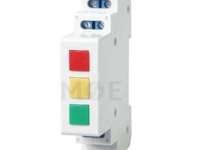 Viko Modular Signal Lamp Red Yellow Green 1module | VTSR-3/S | دجنتور اشارة احمر اصفر اخضر