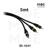 RCA Cable | 3x RCA Male 5mt