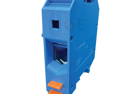 BLOX Rail Terminal Block 16-50mm Blue | FJ50 / B | جنكسيون سكة ازرق برغي