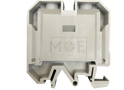 Leipold Rail Terminal Block Gray 35mm | JSAK35 / EN(JXB-35 / 35) | جنكسيون سكة رمادي