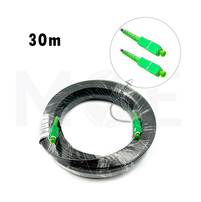 Self Support Drop fiber optic patch cable | Optical Patch Cord | Single Mode SC/APC 1Core 30mt