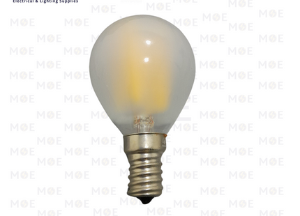 Goldenlight LED Lamp Frosted Filament Bulb WarmWhite E14 4W | KP-204F-W | لمبة ليد برم سن رفيع فيلامنت بول مغشى ورم وايت