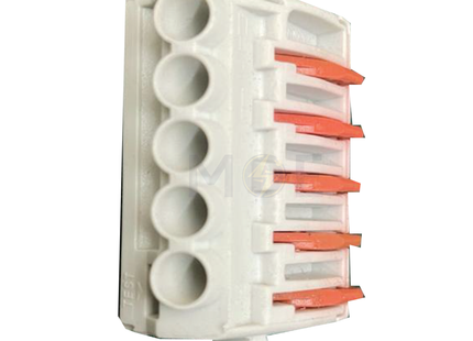 JSL Push-In Componible Fast Connector 5 Holes 1-4mm Wago | 222-5 | جنكسيون وصل واغو
