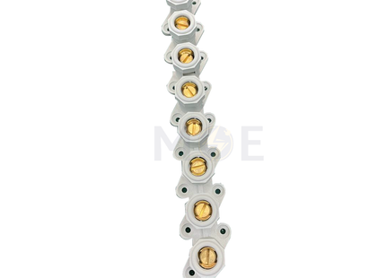 Born Terminal Block Junction Line Taps Gray 25mm | JUN25mm-8x1 | جنكسيون طربوش رمادي