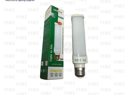 Greenlite LED Lamp stick DayLight E27 10W | لمبة ليد برم ستيك دايلايت