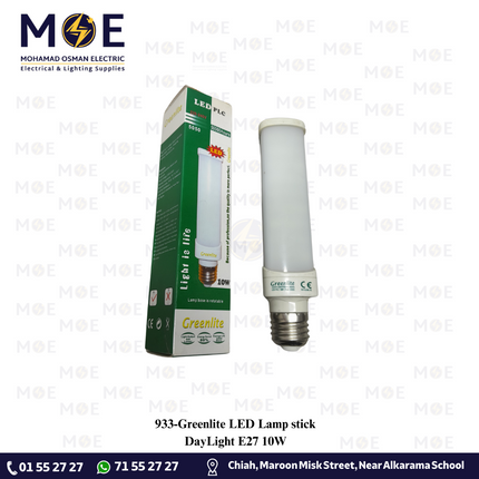 Greenlite LED Lamp stick DayLight E27 10W