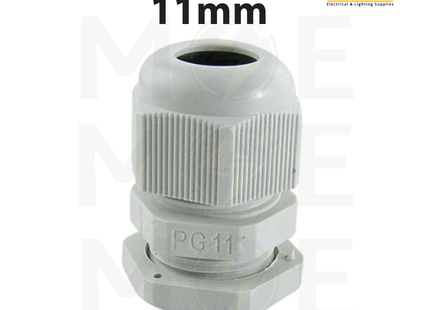 Orient Cable Gland PG11 ( 5mm - 10mm ) | PG11 | برس اتوب للكابل رمادي