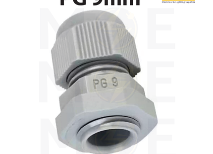 Orient Cable Gland PG9 ( 4mm - 8mm ) | PG9 | برس اتوب للكابل رمادي