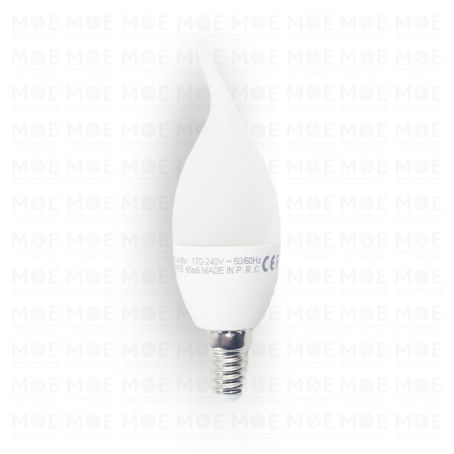 Greenlite C37 LED Lamp Candle DayLight E14 7W | C37 | لمبة ليد برم سن رفيع شمعة دايلايت