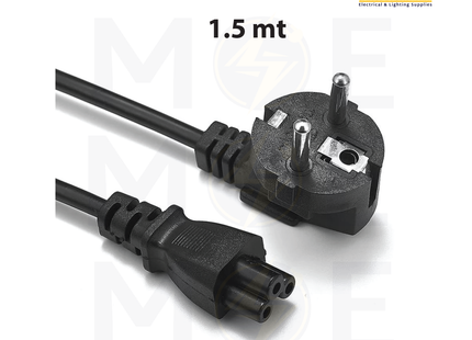 HE Power Cord Female Mickey IEC C5 3x0.75mm 10A 250V 1.5mt | كابل باور ميكي