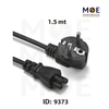 HE Power Cord Female Mickey IEC C5 3x0.75mm 10A 250V 1.5mt