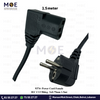 Power Cord Female IEC C13 90deg. 3x0.75mm 1.5mt