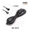 Power Cord/Monitor IEC C13 to IEC 14 3x0.75mm 1.5mt