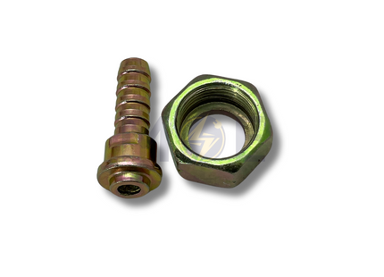 Brass Nipple with Nut For Gas Pipe | دكر غاز مع عزقة