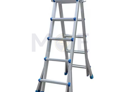 Telescopic Multi-Purpose Ladder Aluminum 4x5 Steps