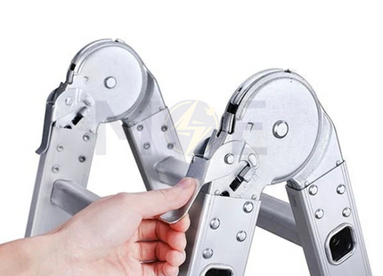 Telescopic Multi-Purpose Ladder Aluminum 4x6 Steps