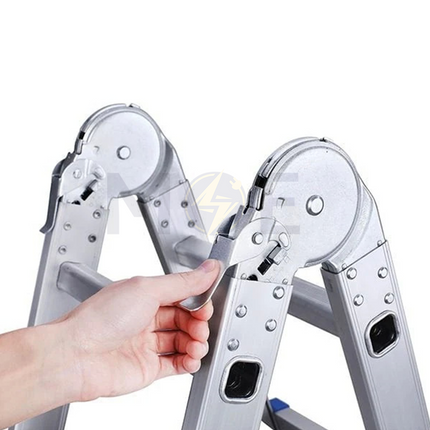 Telescopic Multi-Purpose Ladder Aluminum 4x6 Steps