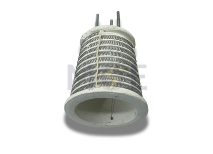 Cylindrical Porcelain Heating Chamber With Resistance 2 Heating Settings 500-1000W | فخارة مع رزستانس ليدفاية الكهرباء البوق