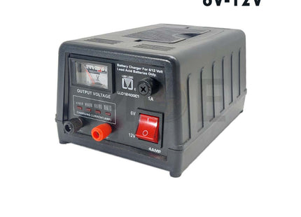 LIanlong Universal Lead Acid Automatic Battery Charger 6V & 12V 4A | LLD12400CT