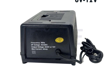 LIanlong Universal Lead Acid Automatic Battery Charger 6V & 12V 4A | LLD12400CT