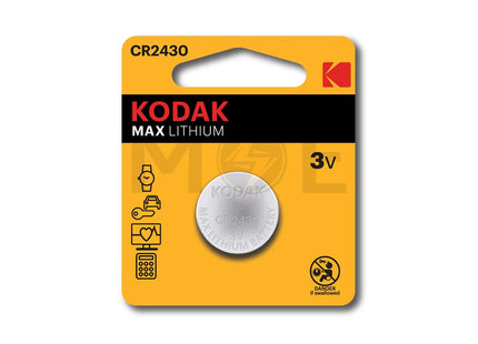 KodaK Battery Button/Coin Cell Lithium CR2430 3V