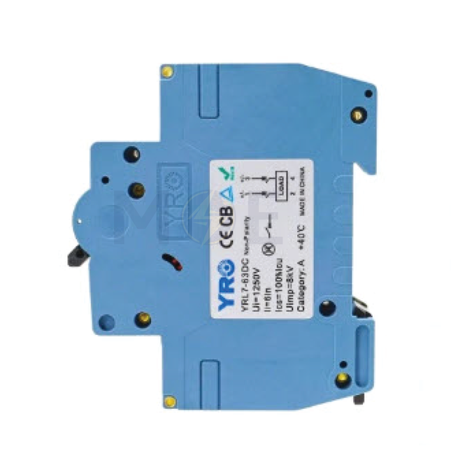 YRO MCB YRL7-63 DC 2P 63A | YRL7-63 | دجنتور كهرباء مجوز - قاطع كهربائي
