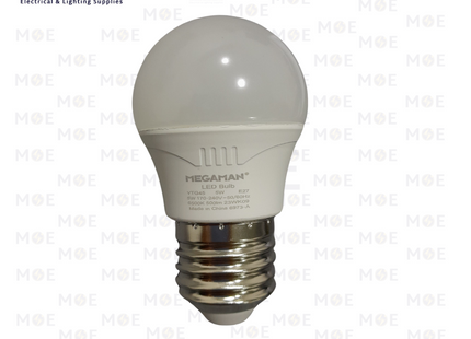 Megaman LED Lamp Bulb DayLight E27 05W | YTG45 | لمبة ليد برم بول دايلايت