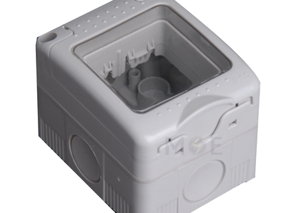 Lumitek IP55 Surface Mounting Box Enclosure 2module | LK34002A | بوات ظاهر مطري