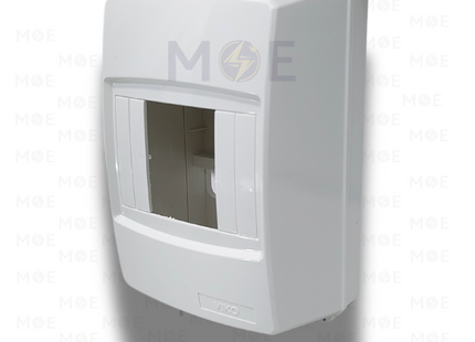 Viko Cover For MCB Surface Mount 3-4module | 4D-90914003 | غطاء دجنتور كهرباء مثلث مربع - غطاء قاطع كهربائي 