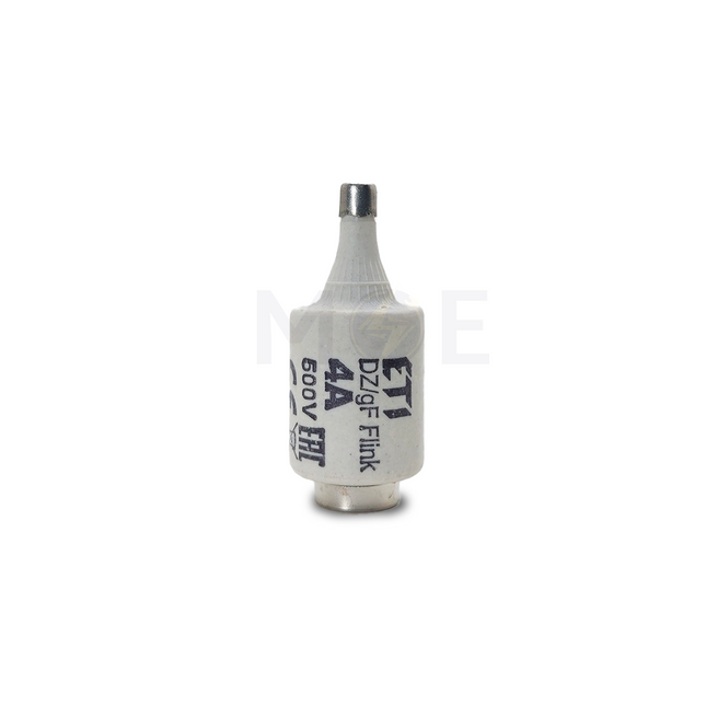 ETI Fuse Ceramic AC DZ/gF 500V 4A | DII فيوز بورسلين قنينة