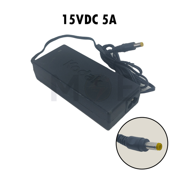 Toshiba Power Adapter With Wide Outout Connector AC/DC 15V 5A | PA-1750-04