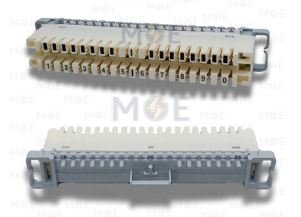 MDF Krone LSA PLUS module Strip 10Pair|253062 | مشط جنكسيون للتلفون