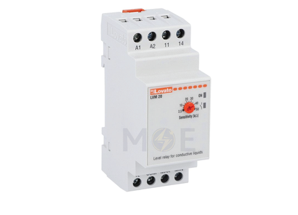 Lovato Liquid Level Control Relay 230V 8A | 31LVM20A240 | ريليه علام مياه